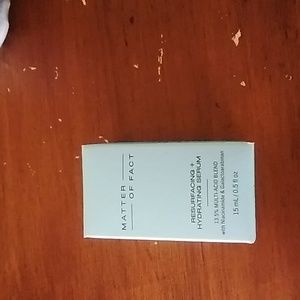 Matter of Fact Resurfacing + Hydrating serum 0.5 oz new